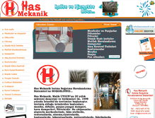 Tablet Screenshot of hasmekanik.com